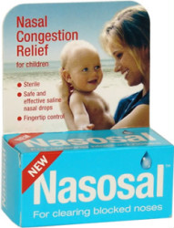 Nasal congestion relief for children. Contains: So