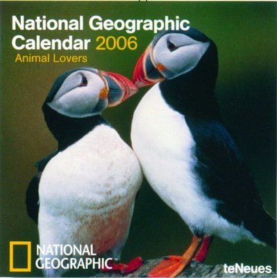 National Geographic-Animal Lov Calendar