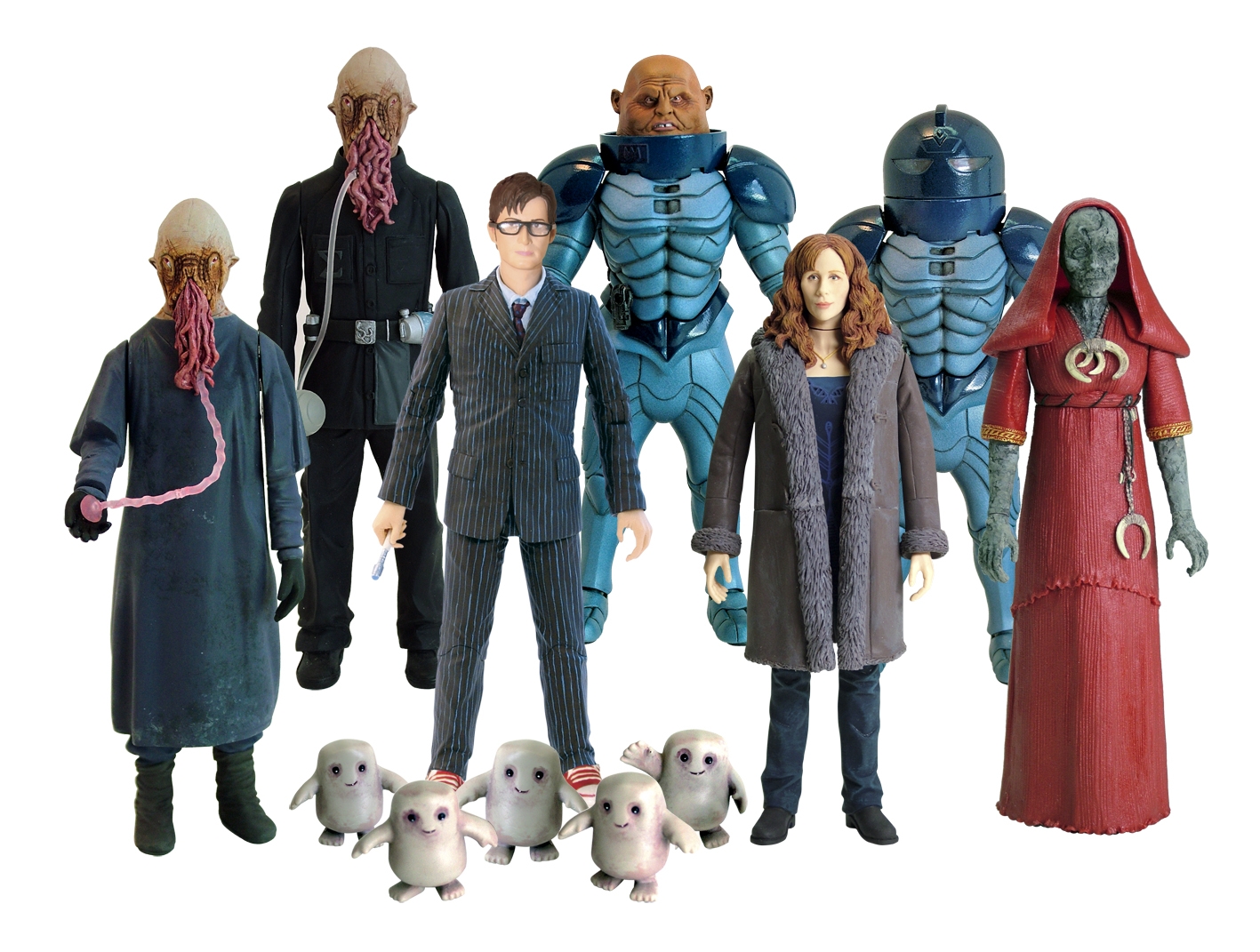 Unbranded Natural Ood Solids - Dr Who Action Figs Series 4