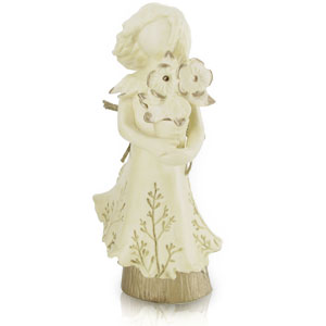 Unbranded Natures Poetry Fine Porcelain Sisters Figurine