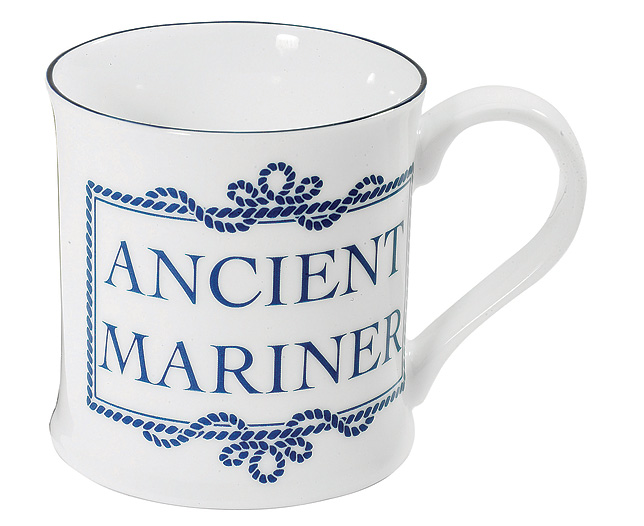 Unbranded Nautical Slogan Mug - Ancient Mariner - Plain