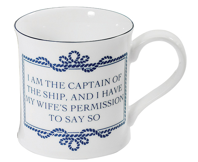 Unbranded Nautical Slogan Mug - I am captain - Pers