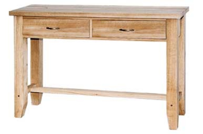 Unbranded New Court Oak 2 Drawer Side Table