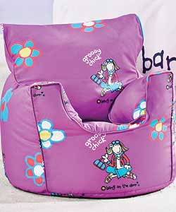 New Groovy Chick Pastel Bean Chair Cover