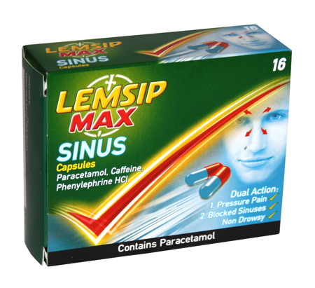 Unbranded *New* Lemsip Max Strength Sinus Capsules (16)