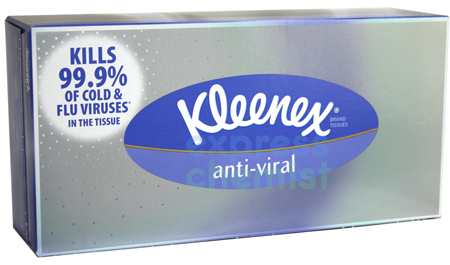 Unbranded **new product** Kleenex Anti-Viral Tissues 72x
