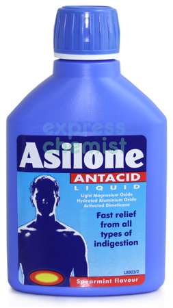 Unbranded **New Product**Asilone Antacid Liquid Spearmint