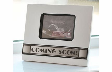 Unbranded New View Coming Soon Baby Scan Photo Frame