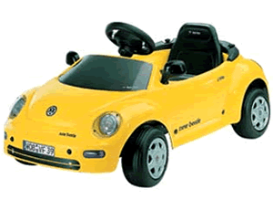New VW Beetle 6V electric car