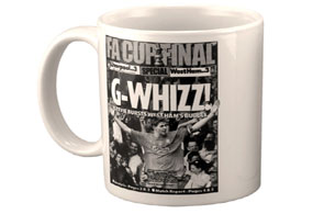 A classic brilliant white mug.       A simple white mug selected to display your Daily Mirror Match 