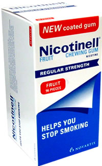 Nicotinell Fruit Chewing Gum 24 pieces 4mg