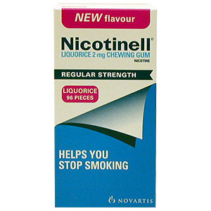 Nicotinell Liquorice 2mg Chewing Gum - Size: 96