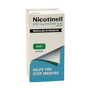 Nicotinell Mint Chewing Gum 2mg - Size: 96