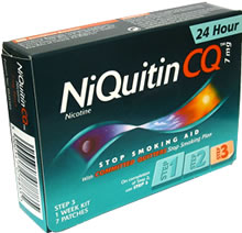 Niquitin CQ Step 3 7mg 7 patches Health and Beauty