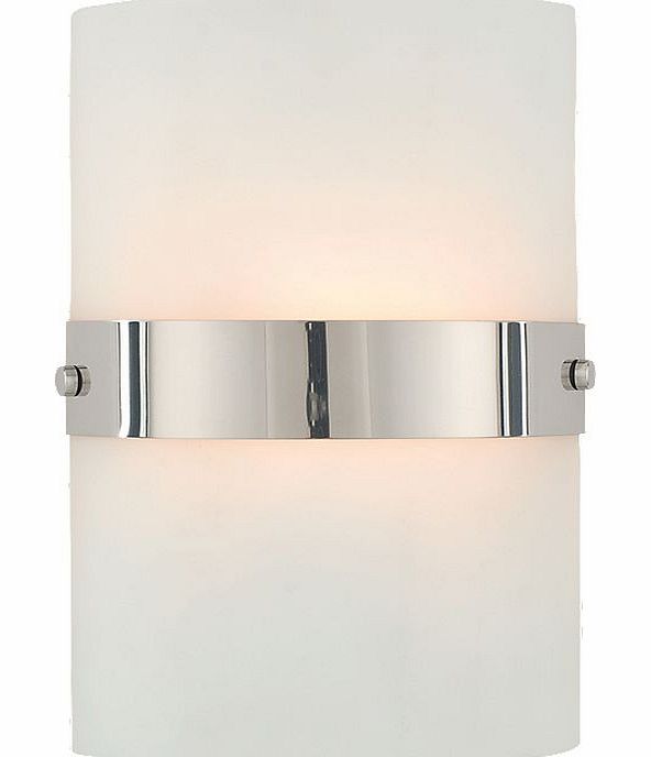 Unbranded Node Wall Light Brushed Chrome 60W 50189