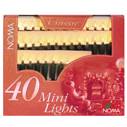 Unbranded Noma 40 Classic Christmas Indoor Lights - clear
