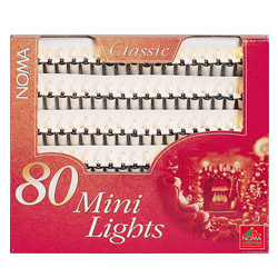 Unbranded Noma 80 Classic Christmas Lights - clear