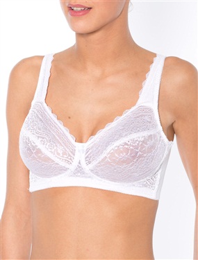 * All over lace bra * With an elegant lace detail