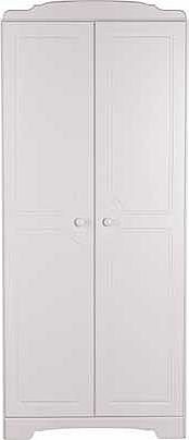 Nordic 2 Door Wardrobe - White