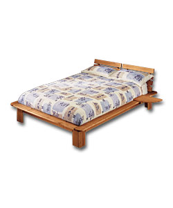 Solid pine king size bed in new continental design