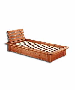 Nordic Pine Single Bedstead with 1 Drawer
