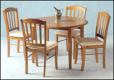 Norfolk Drop Dining Set     This superbly finished set is a versatile addition to any home with
