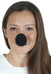 A spongy nose that grips your own and looks cute and funny.  Ideal for mice or Snuffy Dogs