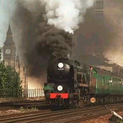 Nostalgic Steam Train Journey