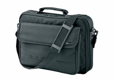 Compact storage and carry bag for notebook and peripherals with padded interior to protect your
