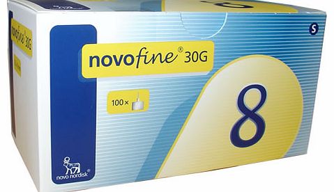 Novofine Needles - 30G x 8mm (100): Express Chemist offer fast delivery and friendly, reliable service. Buy Novofine Needles - 30G x 8mm (100) online from Express Chemist today! (Barcode EAN=5017954000982)