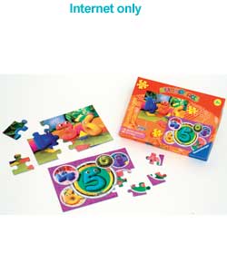 Unbranded Numberjacks - 2 in a Box Puzzles
