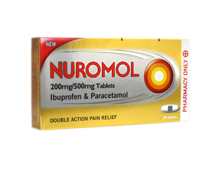 Unbranded Nuromol Double Action Tablets 24