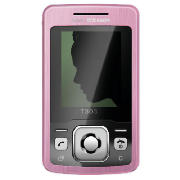 Unbranded O2 Sony Ericsson T303 Mobile Phone Pink