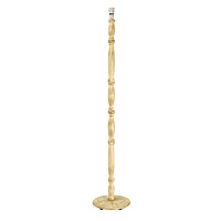 Unbranded OAFS3 CG - Cream and Gold Wood Floor Lamp