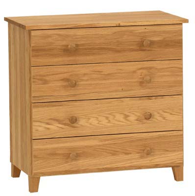 OAK 4 DRAWER CHEST MARLBOROUGH