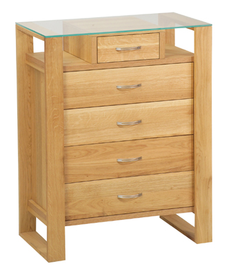 OAK 5 DRAWER SPACE SPACE