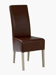 Leather Oak Chair to accompany the Oak Nimbus Dining Tables