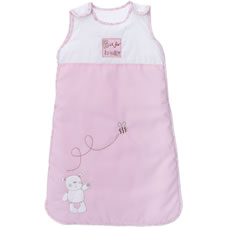 Unbranded ob00055 B is for Bear Sleeping Bag 0-6 months Pink