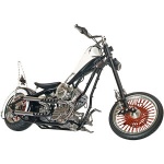 From the series of the outrageous customised bikes show is the POW/MIA Chopper