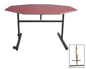 Unbranded Octagonal tilt top tables