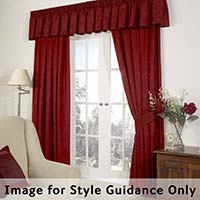 Odessa Curtains Lined Gold Effect 117 x 137cm