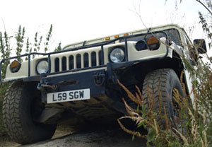 Unbranded Off Road Hummer Experience for Two in Kent