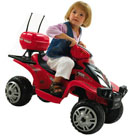 The Off Road Baby Quad is a 6V battery operated quad. Working Lights, indicators and Sound. Has one