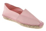 Office Antiga Flat Espadrille Pink Canvas - 6 Uk