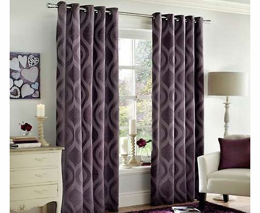 This lovely curtain is suited to any style of home decor and furnishing. For those wanting to add a touch of colour to their room these curtains will definitely make a statement. Ogee Curtains Features: Washable Face: 100% Polyester Lining: 100% Micr