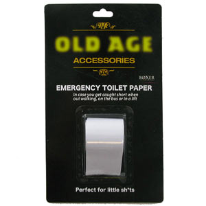 Unbranded Old Age Emergency Toilet Paper