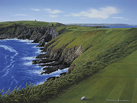 Unbranded Old Head of Kinsale 12th Hole Courcean