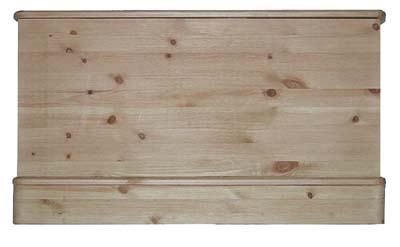 PINE BLANKET BOX.ALL SOLID PINE WITH NO PLYWOOD