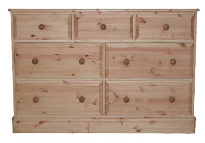 OLD MILL PINE CHEST 3 OVER 4