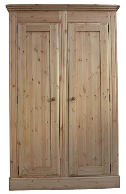 OLD MILL PINE WARDROBE ALL HANGING